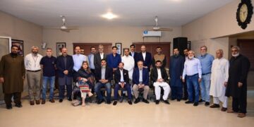 Pakistan Tanners Association (Southern Zone) had the honour of hosting the Chairman of the Board, SSGC, Mr. Asif Inam,