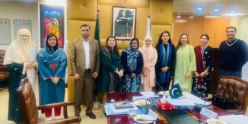 Ministry of National Health Services, Regulations and Coordination held a briefing chaired by the Federal Secretary Health on the proposed National AI Hub for MNCH