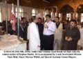 Sindh Chief Minister Syed Murad Ali Shah visits the mutton section of Empress Market.