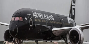 Why are Air New Zealand planes black? Find out the interesting reason.