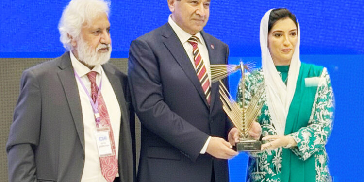 Ishtiaq Baig conferred “Aurat Foundation Award”