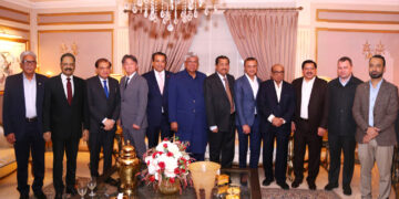 Ishtiaq Baig Hon. Consul General of Morocco hosted dinner at his residence in honor of Arif Habib for his consortium acquiring PIA,