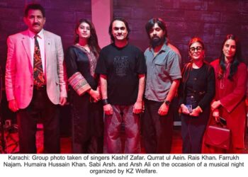 KZ Welfare organizes musical night titled “Ishq” in Karachi,  raises funds for underprivileged children