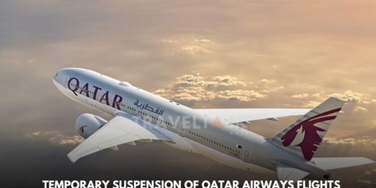Temporary Suspension of Qatar Airways Flights due to Qatari Airspace Closure