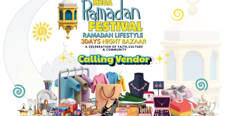 Calling Vendors – Mega Ramadan Festival 2026