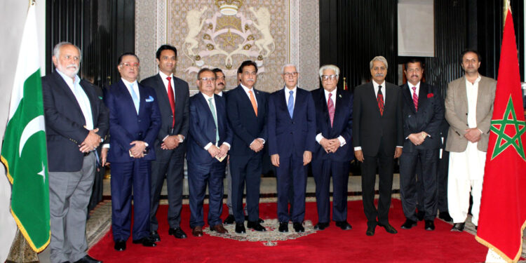 Sardar Ayaz Sadiq Speaker National Assembly of Pakistan led a delegation of Pak Morocco Parliamentary Friendship Group to Rabat Morocco,