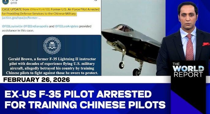 Former U.S. Air Force Pilot Arrested for Providing Defense Services to the Chinese Military