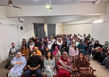 Karachi University, in collaboration with Aga Khan University, hosted a screening of “A Cry from the Mountains”