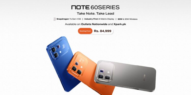 Infinix Launches NOTE 60 Series with Snapdragon Integration, Now Available Nationwide