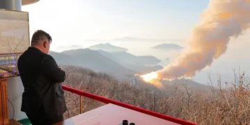 Kim Jong Un Oversees High-Thrust Rocket Engine Test, Signals ICBM Advancements