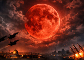 Is the Blood Moon really the cause of tension in the Middle East? Speculation begins.