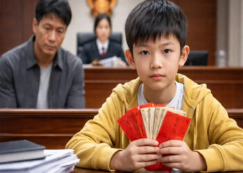 Child files case against father for taking deposit.