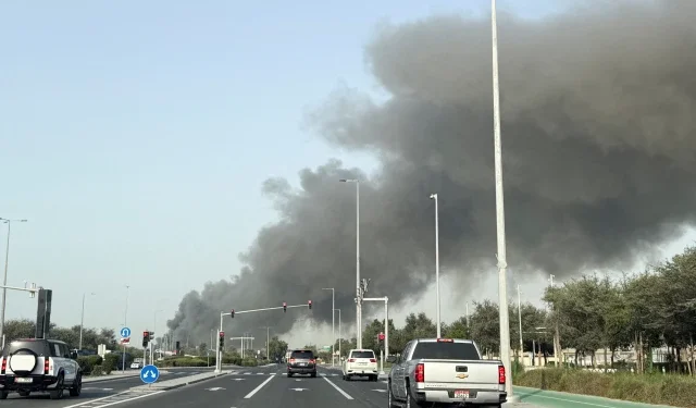 Six Injured in Abu Dhabi Fires After Missile Interception Debris Falls Near KEZAD