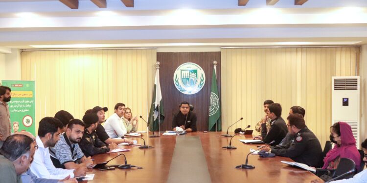 Deputy Commissioner South, Mr. Javed Nabi Khoso,