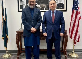 The Consul General of the People’s Republic of China, H.E. Mr. Wang Baodong, visited the Consulate General of Pakistan
