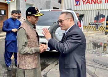 Leading the Maritime Front & Economic Gateway 24/7 On the auspicious occasion of Eid-ul-Fitr, Chairman Karachi Port Trust, Rear Admiral Shahid Ahmed SI(M), S.Bt (Retd.),