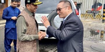 Leading the Maritime Front & Economic Gateway 24/7 On the auspicious occasion of Eid-ul-Fitr, Chairman Karachi Port Trust, Rear Admiral Shahid Ahmed SI(M), S.Bt (Retd.),