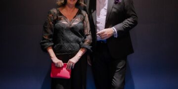 Consul General Mr. Thomas E. Schultze and his wife, Mrs. Katja Heusel, along with Consul Ms. Anja Klos,