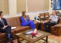 DG FIA Dr. Usman Anwar met British High Commissioner Jane Marriott at FIA Headquarters, Islamabad.