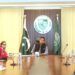 Deputy Commissioner South, Mr. Javed Nabi Khoso, chaired a meeting regarding illegal construction,