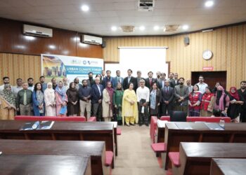 The Provincial Secretary and Heads of Departments of the Pakistan Red Crescent Society Sindh