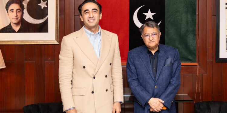Senator Sarmad Ali met with Pakistan Peoples Party Chairman Bilawal Bhutto Zardari at Bilawal House,