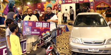 JDC Welfare Foundation Pakistan General Secretary Syed Zafar Abbas is gifting a car from renowned USA -Pakistan