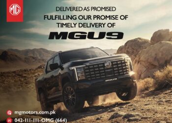 MG Pakistan Begins Early Deliveries of MGU9 Pickup, Underscoring Customer-First Commitment