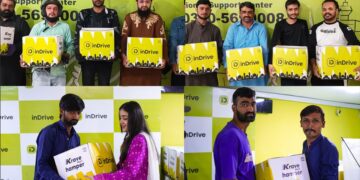 inDrive Pakistan Distributes Ramadan Ration Packages to drivers