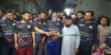 Revival of Sports in Shah Faisal Town — Grand Reopening of Bilal Friends Cricket Ground In Ward 2 of Gulzar Colony,