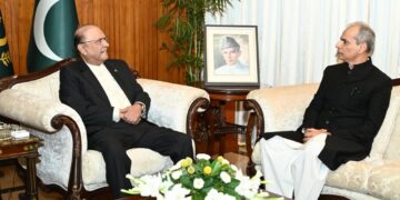 PRESIDENT ADMINISTERS OATH TO WAFAQI MOHTASIB