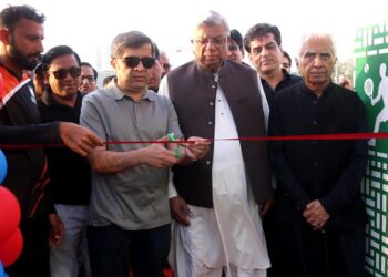 Paddle Arena inaugurated in Naya Nazimabad