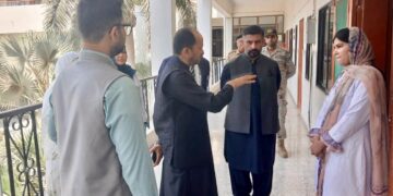 Chairman KPT visited KDLB and KPT hospitals