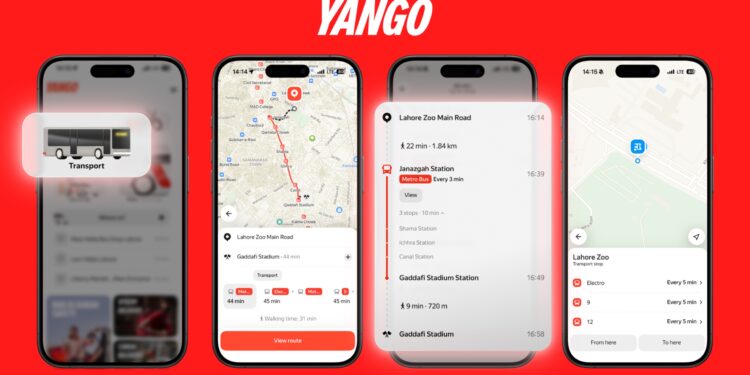 Yango Pakistan Launches Transport Service to Simplify Public Transport Journey