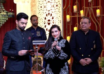 Bazm E Suroor collaboration between Hum TV x Marriott Hotel Islamabad