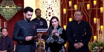 Bazm E Suroor collaboration between Hum TV x Marriott Hotel Islamabad