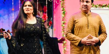 Super star Hanif Raja Outstanding Sperformance on Stage play Eid Dhana Dahan