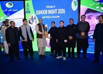 Sahil Welfare serving masses since twenty years says Commander Cost