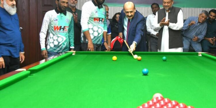 Quarter-final stage of 5th KPT Ramadan Snooker Tournament completed