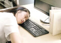 Unhappy with salary, woman sleeps for 5 hours in office to protest.
