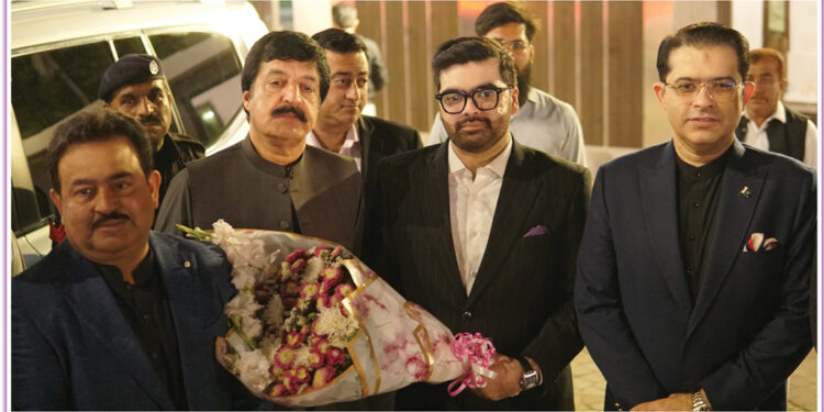 Hamza Tabani, Chairman Tabani Group, Hosted a Special Dinner in Honor of Punjab Governor Sardar Saleem Haider Khan.