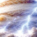Lightning on Jupiter is a hundred times more powerful than the world’s lightning.