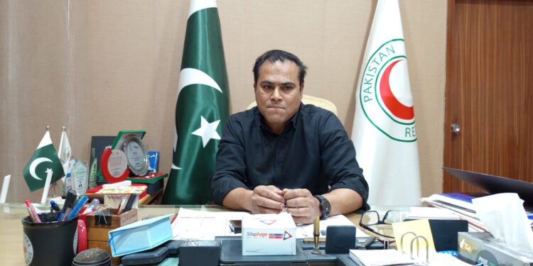 Red Crescent can play an effective role in emergencies and fires, Rehan Hashmi