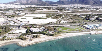 An airport deserted for 25 years has been transformed into a complete city.