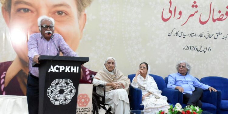 Arts Council of Pakistan Karachi Hosts Literary Tribute to Mark 100th Birth Anniversary of Afzal Sherwani in Karachi