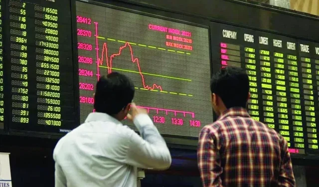 PSX Sees Mixed Midday Trading After Record Rally, KSE-100 Holds Near 166,000