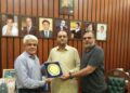 Chairman Media Affairs CAP Syed Turab Shah visited the office of Deputy Mayor Karachi Salman Abdullah Murad