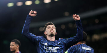 Late Havertz Strike Gives Arsenal 1-0 Edge Over Sporting in Champions League Quarter-Final