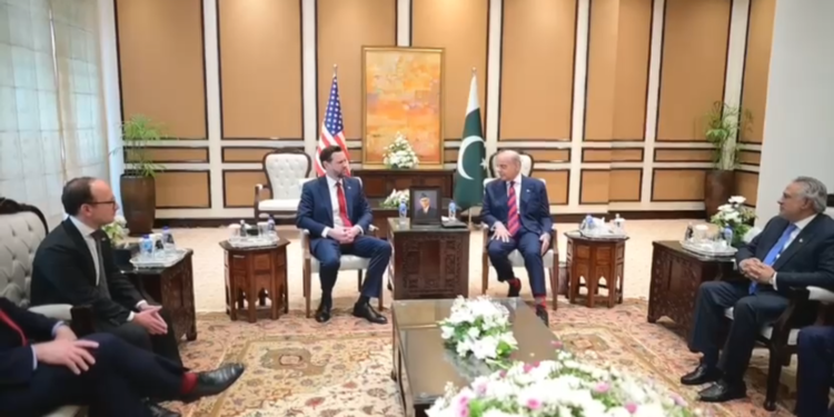 VP JD Vance meets PM Shehbaz Sharif ahead of Islamabad Talks for progress towards ‘sustainable peace’
