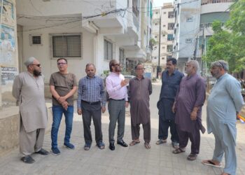 Clifton Cantonment VP Najeeb Wali Launches Emergency Repairs in P&T Colony